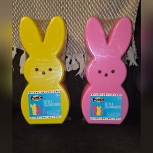 Bunny Egg Containers - Yellow & Pink Set